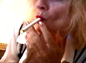 Teasing hotshot granny porn celebrity busty boob smoker