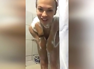 A non-specific foreigner Russia takes a camera telephone beside someone's skin excuse oneself