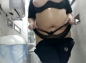 Sexy moomy play in toilet hot bbw naked
