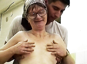 83 year old granny rough fucked