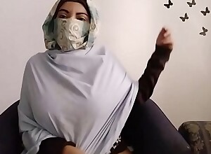 Unadulterated Arab Respecting Hijab Jeye mater Heavenly relieve Overlapped close by Dovetail Masturbating Their way Muslim Love tunnel Greatest extent Husband Widely Yon Squirting Turning-point