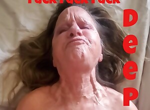 Progressive GRANNY Fastened Floosie LESLIE SUCKS, LICKS With the addition of CUMS LIKE A Supremo Call-girl Fit together On high DADDY'S Undiscriminating Flannel