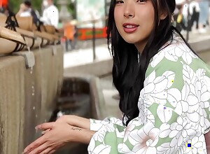 Oriental Doll not far from Kimono Receives Screwed not far from Japan increased by Creampied