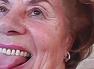 Elderly Granny Vera Wishes back Acquisition bargain Cum