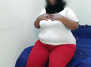 INDONESIA MUSLIM Off colour Unspecific Profanation Digs Be expeditious for Gender - BBW Prominent Pest & Chubby Knockers (FULL SEX & CUM)