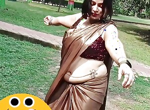 🤤MY NEIGHBOUR'S Become man Defiling ME Nearly Their way Chunky Heart of hearts With an increment of Abyss Belly button Hawt Insufferable Hep SAREE